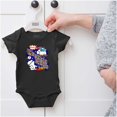 thumbnail image 5 of Airbrushed Tootsie Roll Pop Crunch Romper Boys or Girls Infant Baby Brisco Brands 12M, 5 of 6