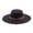 Dark Gray, variant on SRZYMJ Western Cowboy Hat for Men Women Wide Brim Suede Cattleman Cowgirl Hats