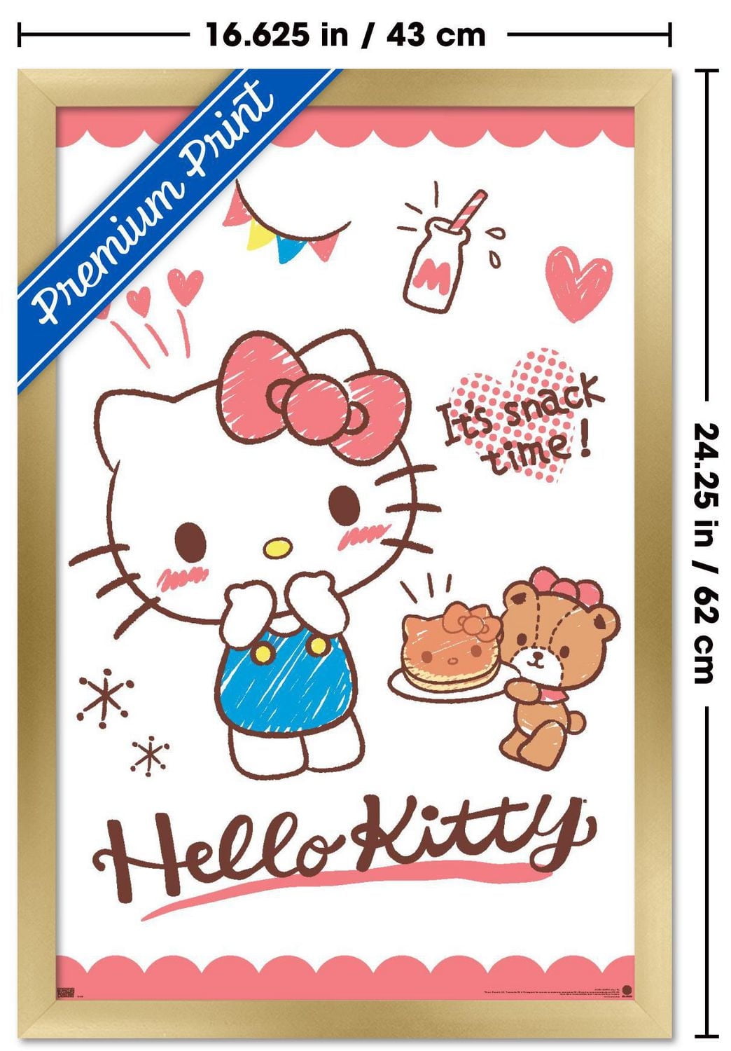 Hello Kitty: 25 Snack Time - Kitty Pancakes Wall Poster