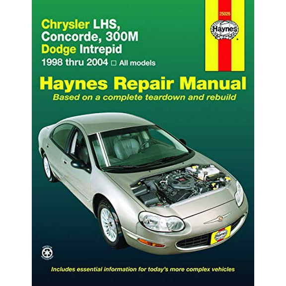 Pre-Owned Chrysler LHS,Concorde,300M,Dodge Intrepid, 1998-2004 (Hardcover) 9781563927324