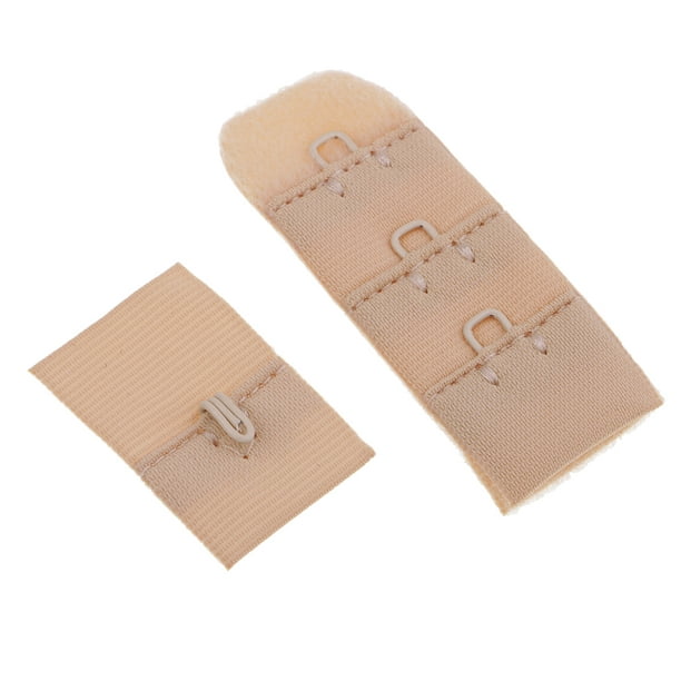 1 Set Nylon Bra Extender Strap 1 Hook Replacement Extension Nude 