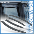 thumbnail image 2 of M-AUTO 4 Pieces Window Visor Shade Tape-On Wind Rain Deflector Guard for 2010-2013 Mazda 6 I/S; 2005-2010 Mazda 5, 2 of 6