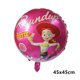 thumbnail image 4 of Juego de globos de aluminio de Disney Buzz Lightyear, suministros para fiestas de cumpleaños de Toy Story, juegos para baby shower para niños, decoración para fiestas, globos, 4 of 5
