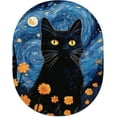 thumbnail image 1 of TRAHOO-Small Mouse Pad 6 x 8 Inch, Takes up Wrist and Mouse Space, Waterproof Compact Mini Mouse Mat for Laptop Computer Wireless Mouse Keyboard Home Office Travel,Starry Sky Cat, 1 of 4