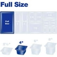 thumbnail image 4 of Carlisle 10401B03 4"D Full Size High Temp Food Pan - Stackable, 4 of 4