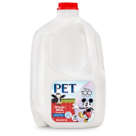 PET Dairy Whole Milk with Vitamin D, Milk Gallon - 1 Jug