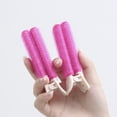 thumbnail image 1 of FOCUSNORM 2 Pcs Femmes Juniors Pinces à Racines Volumisantes Double Couche Rouleaux à Cheveux Moelleux, 1 of 2