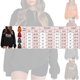 thumbnail image 3 of Gibobby Sudaderas para mujer oferta Sudadera de Manga Larga para Mujer de Gran tamaño de otoño de Talla Grande Holgada Cuello Redondo atlético Y-2K(Gris,M), 3 of 3