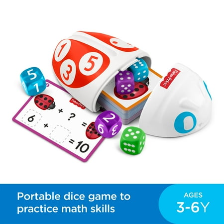 Fisher-Price Think & Learn Roll & Count Math Bug Preschool Game