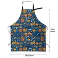 thumbnail image 5 of Bingfone Funny Steam Train Apron Gifts For Men, Women Professional Grade Chef Apron for Kitchen,BBQ & Grill, 5 of 8
