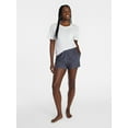 thumbnail image 3 of Joyspun Women's Woven Pajama Boxer Shorts, 3'' Inseam, Sizes XS-3X, 3 of 6