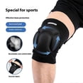thumbnail image 2 of AB076 Shock-Absorbed Knee Brace Pad Sports Protection Gear Knee Wrap Protector - Black, 2 of 5