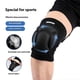 thumbnail image 2 of AB076 Shock-Absorbed Knee Brace Pad Sports Protection Gear Knee Wrap Protector - Black, 2 of 5