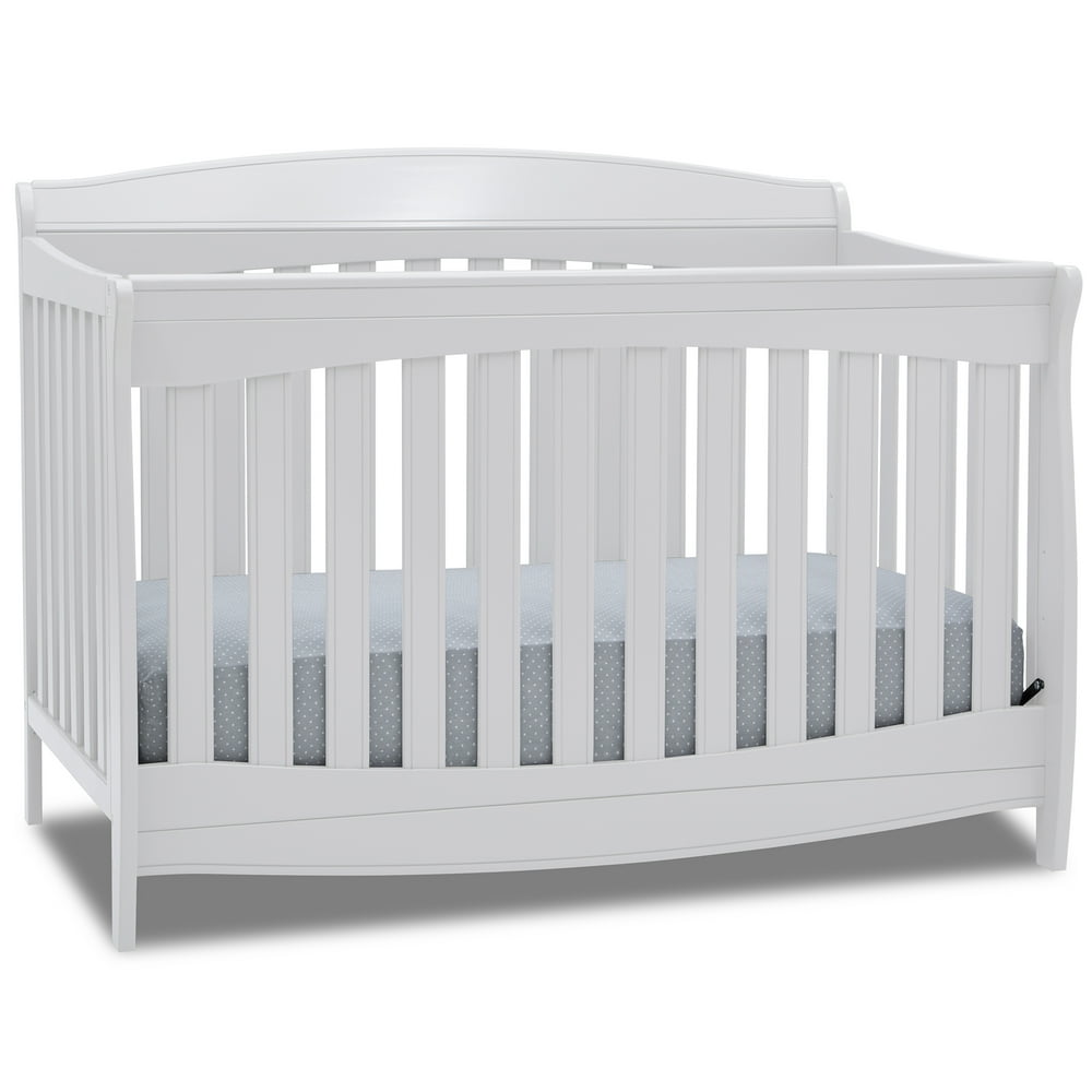 Delta Children Colton 6in1 Convertible Crib, Bianca White Walmart