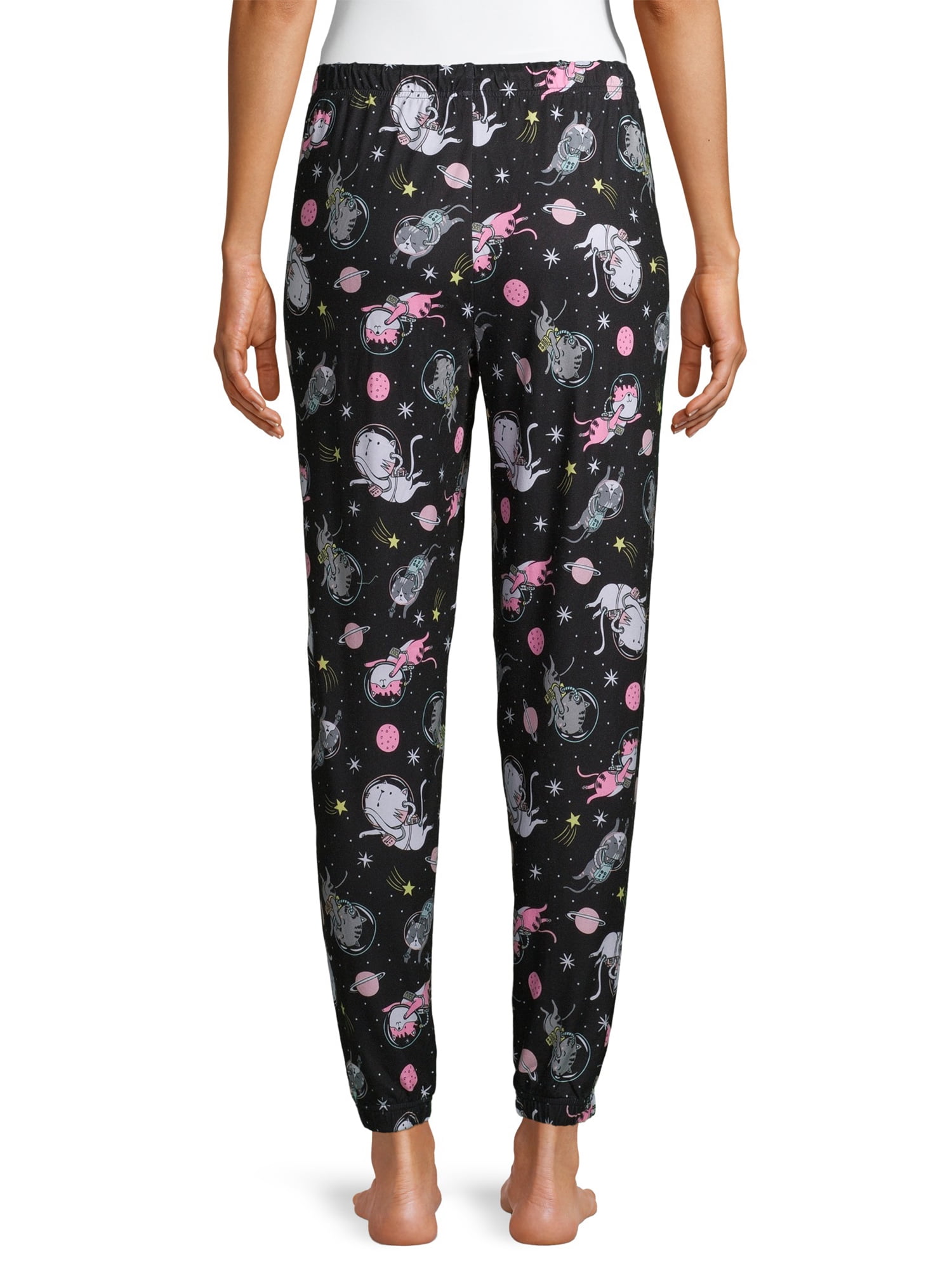 Briefly Stated Women's Astro Cat Sleep Joggers