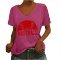 thumbnail image 1 of Birdeem T-Shirt Sans Manches à Col en V Imprimé Mode Décontractée pour Femmes, 1 of 5