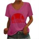 thumbnail image 1 of Camiseta sin mangas con cuello en V y estampado informal elegante para mujer OAVQHLG3B Store  lin121212, 1 of 5
