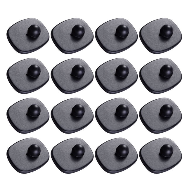 WHAMVOX 40Ud Etiquetas Para Seguridad De Ropa En ABS Negro Para Tiendas Y Comerciales