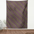 thumbnail image 3 of Ambesonne Geometric Fabric by the Yard Upholstery, Hand Drawn Hexagons, 5 Yards, Multicolor, 3 of 4