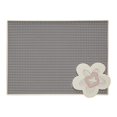thumbnail image 2 of TidBay Kitchen Countertop Drying Mat Flower Waterproof PVC Anti-slip Rectangle Dish Bowl Plate Dinnerware Placemat Coffer Maker Pad Cup Coaster, 2 of 8