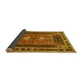 thumbnail image 2 of Ahgly Company Indoor Square Persian Yellow Traditional Area Rugs, 3' Square, 2 of 4