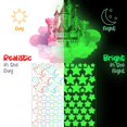 thumbnail image 3 of Estrellas Que Brillan En La Oscuridad, Juegos De Unicornios Brillantes Con Castillo, Luna Y Arco Iris, Calcomanías De Pared Para Niños, Ropa De Cama, Ideal Para Regalo De Cumpleaños, Pegatinas Murales, 3 of 5