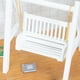 thumbnail image 2 of 1/12 muebles de casa de muñecas de madera DIY modelo casa columpio adorno regalos (blanco), 2 of 6