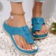 thumbnail image 4 of Amzcrzy Zapatos de mujer,Zapatos de mujer,Zapatillas de mujer, Sandalias y pantuflas de playa planas con punta abierta para mujer Sandalias Mujer Zapatillas De Casa, 4 of 8
