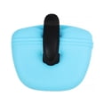 thumbnail image 2 of Methold Bolsa de cintura elástica para entrenamiento de mascotas, bolsa de almacenamiento de alimentación de gran capacidad, contenedor para practicar Suministros para perros Azul Methold PT003623-01, 2 of 6