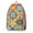 Orange, variant on Urban Explorer Paisley Backpack - Boho Design for the City Campus, Transition Seamlessly from Class to Cafe, Gift for the Student with Urban Style