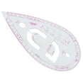 thumbnail image 2 of Sleeve Curve Ruler Plastic Tailoring Sewing Button Positioning Proofing Clothing Design Tool, 2 of 8