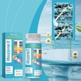 thumbnail image 2 of Bandelettes de Test pour Piscine, Bandelettes de Test pour Piscine et SPA, 50 Pcs Bandelettes de Test pour SPA, Test Précis du pH, Chlore et Alcalinité, 2 of 4