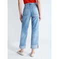 thumbnail image 3 of Free Assembly Women's High Rise Straight Cropped Jeans, Sizes 0-18, 3 of 5
