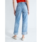 Free Assembly Women's High Rise Straight Cropped Jeans, Sizes 0-18