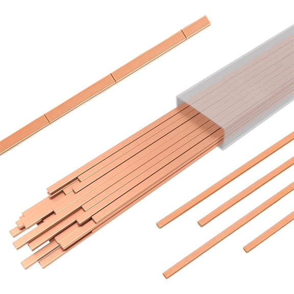 15% Silver Brazing Rods,Silver Solder HVAC Welding Rod Kit, 20 Pcs 10" Flux Coated Brazing Rods for Copper and Plumbing