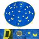 thumbnail image 4 of 1.8M Outdoor Children Sports Rainbow Umbrella Kids Jump Sack Play Ballute Parachute, 4 of 5