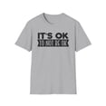 thumbnail image 2 of It's Ok To Not Be Ok, Gildan Unisex Softstyle T-Shirt, Graphic Tee, S-3XL, 2 of 5