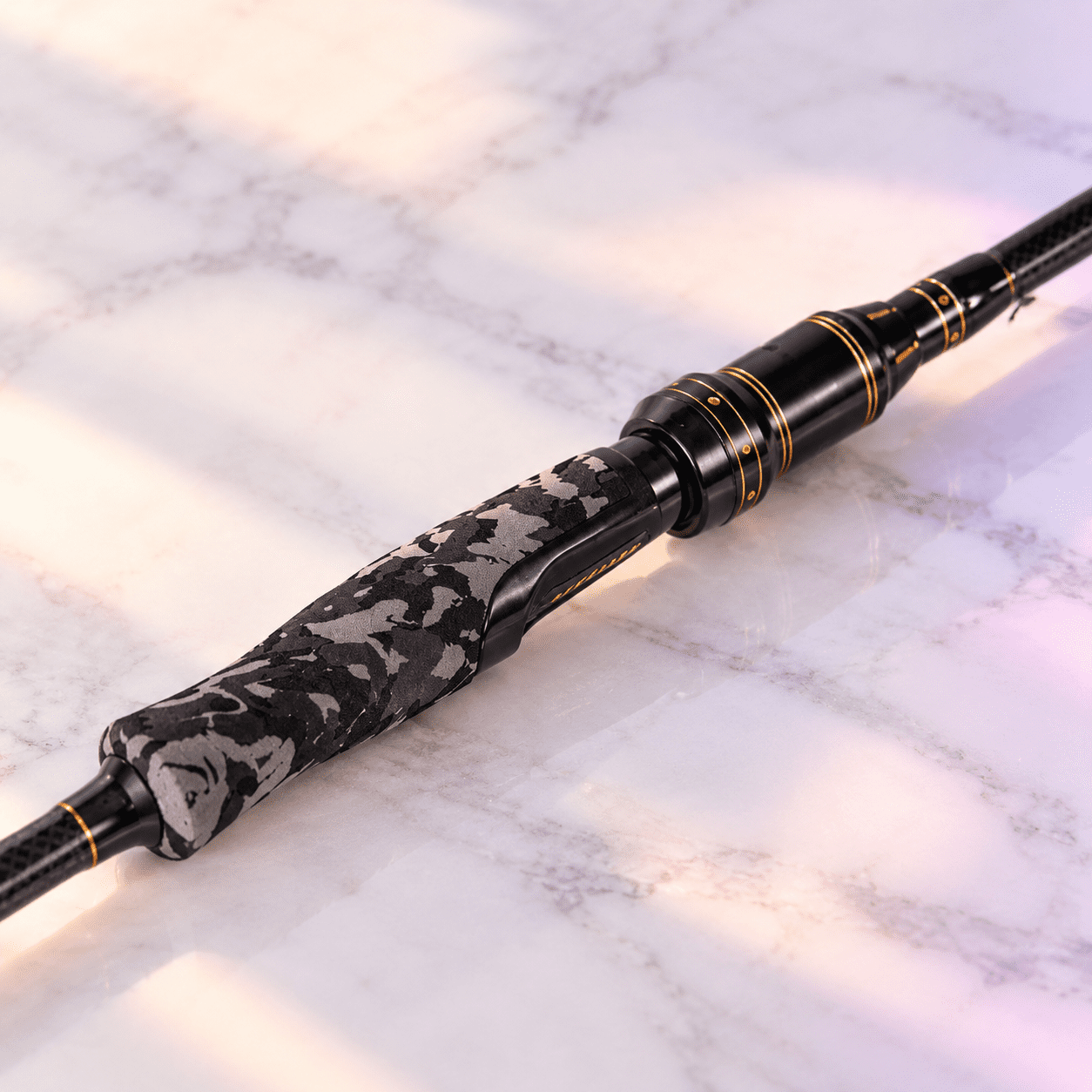 2 Piece 7 Feet Spinning Rod 24 Ton Carbon Fiber Spincasting Fishing With 2 Tips – Medium And Heavy Portable Spin Bass