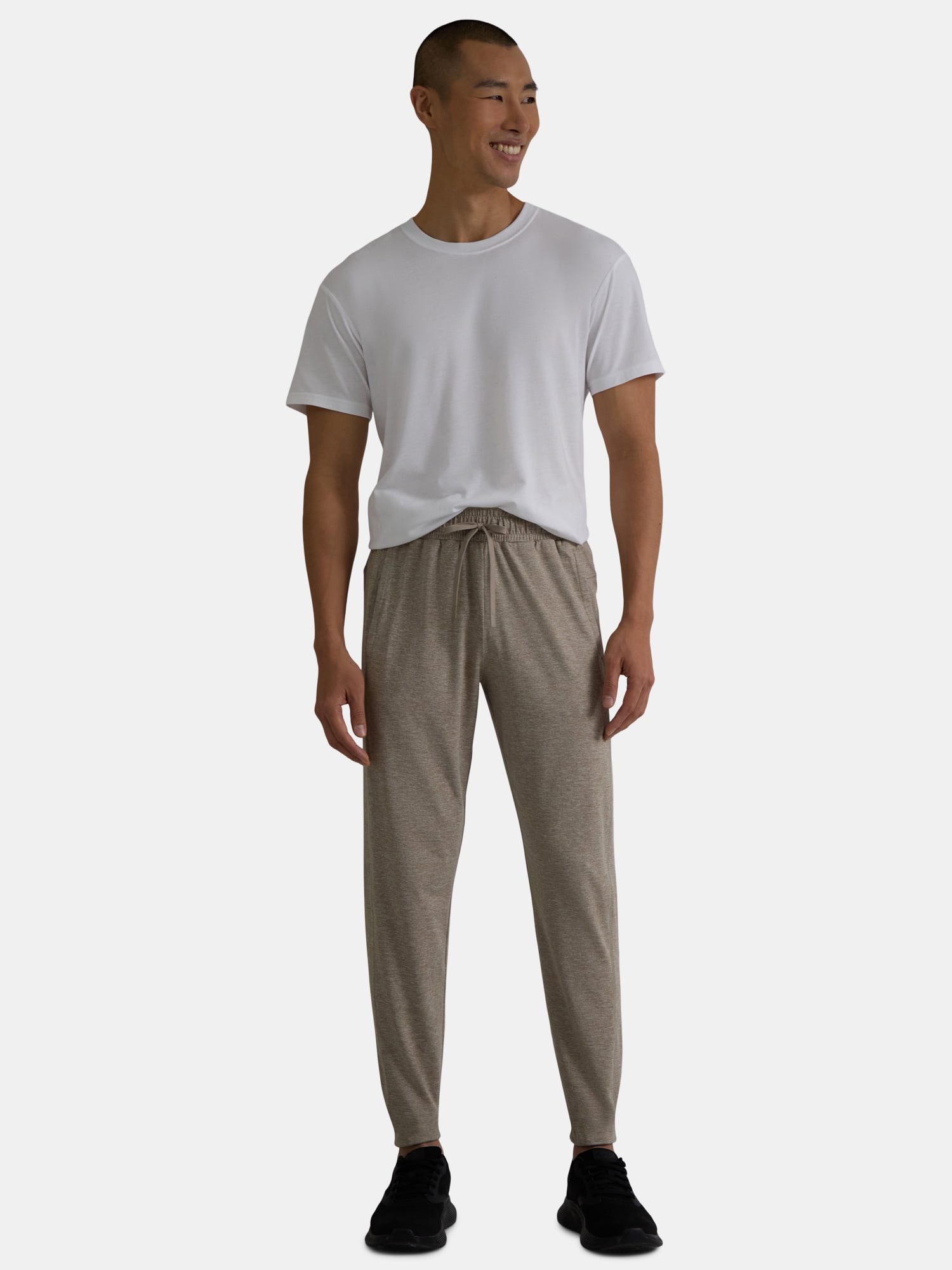 Athletic Works Men's and Big Men's ButterCore Soft Jogger Pants, Sizes XS-5XL