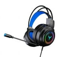 thumbnail image 1 of Audifonos gamer con cable con luz rgb LED, 1 of 5