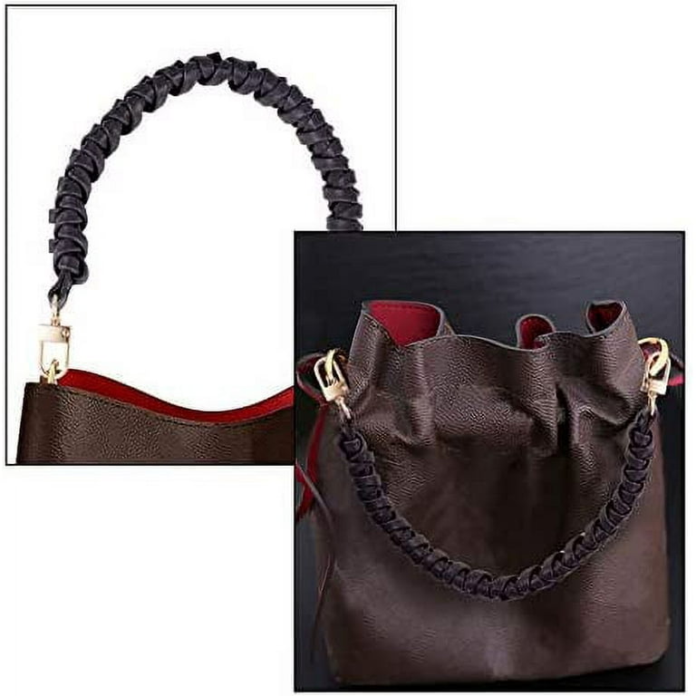 Replacement Purse Braided Short Strap Handle Shoulder Handbag PU
