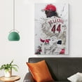 thumbnail image 4 of Elly De La Cruz Poster Baseball Posters Gifts Canvas Painting Poster Wall Art Decorative Picture Prints Modern Decor 12x18inch(30x45cm), 4 of 6