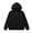 Black, variant on Girls Hooded Coat for Kids Cozy Water- Outerwear Designed for Everyday Play and Ready