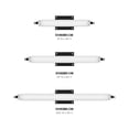 thumbnail image 3 of Rollins - Light Black And Chrome Multi Color Industrial / Transitional - LED Steel Wall Sconce, 3 of 11