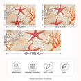 thumbnail image 2 of Yayeee Pillowcase King Size Set of 2 Satin Wrinkle Resistant Pillow Case, Orange Starfish, 2 of 7