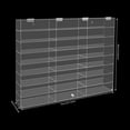 thumbnail image 2 of TFCFL 8 Tiers 24 Compartments Acrylic Display Case Wall-mount Clear Showcase Dustproof Storage Box, 2 of 23