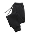 thumbnail image 5 of PUAIA-Pantalones deportivos con estampado para hombre, ropa holgada de Color liso para correr, otoño e invierno, novedad, 5 of 5