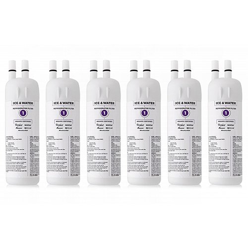 Original Amana Water Filter Edr1rxd1 Filter 1 W10295370a 6 Pack Replacement Water Filter Walmart Com Walmart Com