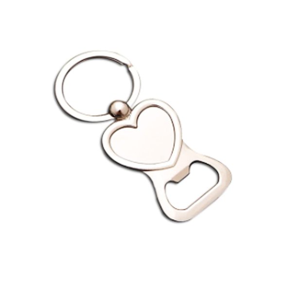 ARFUKA Ouvre-Bouteille Porte-Clés Portable Ouvre-Bouteille Porte-Clés Ouvre-Bouteille Porte-Clés pour Hommes, Femmes Argent