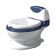 thumbnail image 3 of Inodoro realista, orinal para niños pequeños, orinal cómodo y realista con asiento de inodoro Azul, 3 of 9